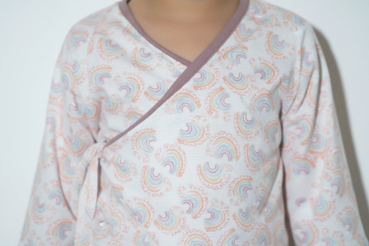 Kids Wrap Top – Easy-On Adaptive Style