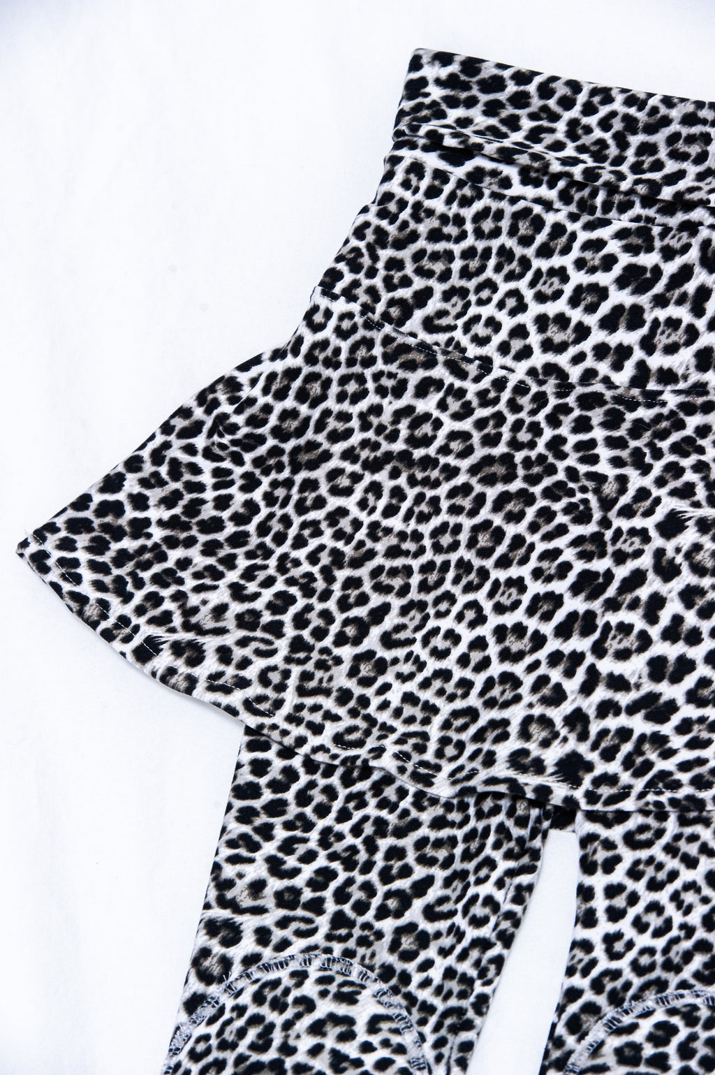 Reinforced Knee Leggings for Kids – Leopard Print