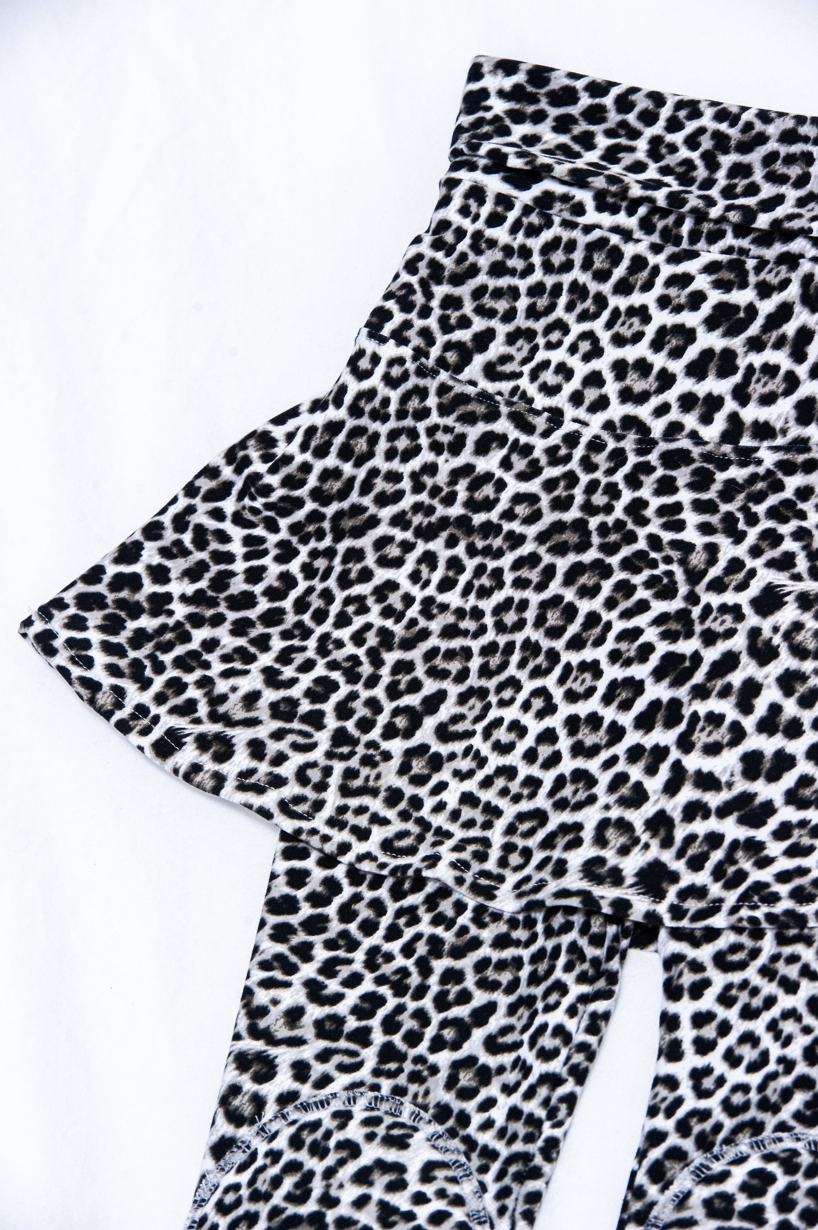 Reinforced Knee Leggings for Kids – Leopard Print