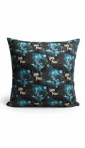 Harry Potter Blue Hogwarts Silhouette Decorative Pillow