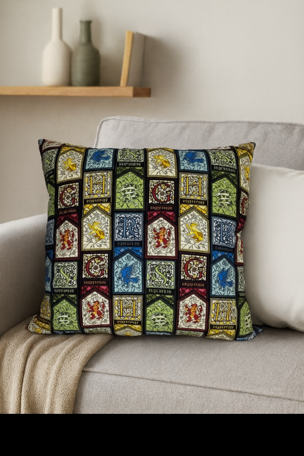 Harry Potter inspired pillow